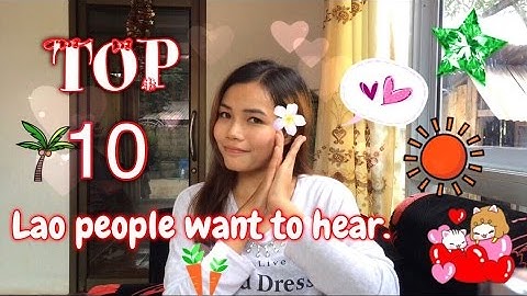 Learn lao,Top 10 phrases Lao people want to hear. Ep.6