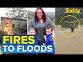 Their home destroyed by fire now hit by floods | Today Show Australia