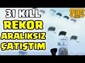 ARALIKSIZ ÇATIŞARAK REKORUMU KIRDIM! 31 KILLS 1-MAN SQUAD! | PUBG Mobile