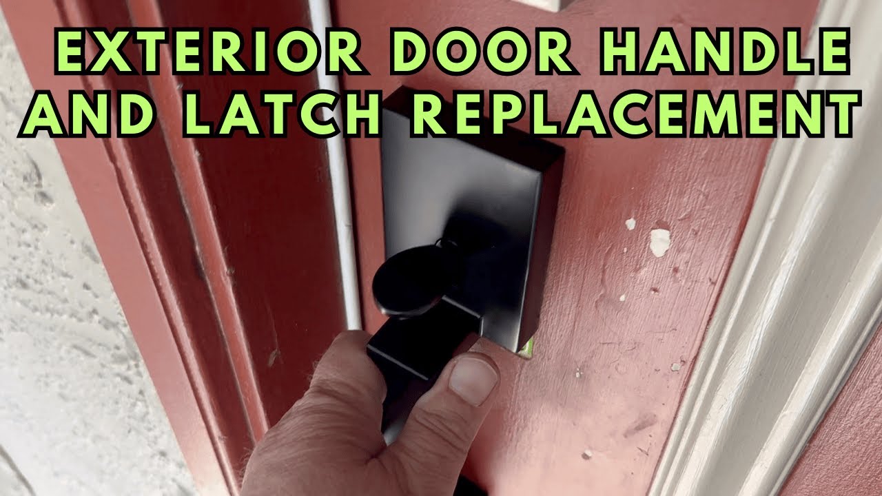 DIY Front Door Handle Upgrade: How to Install a New Lockset and Latch For Improved Curb Appeal
