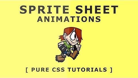 CSS Sprite Sheet Animation - CSS Image Sprite Animations With steps Function - CSS Animation Effects