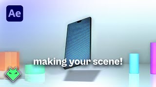 Making Our Own Scene! | 3D in After Effects Tutorial #2