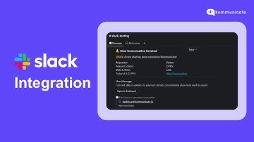 Slack Integration with Kommunicate AI Chatbot