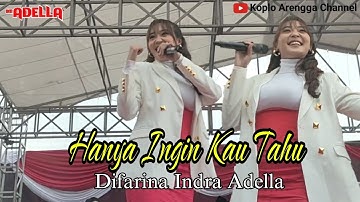 Difarina Indra - Hanya Ingin Kau Tahu - om ADELLA Live Lapangan Watu Gajah Semanding Tuban