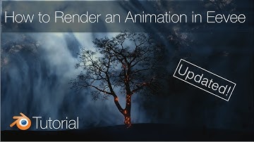 [2.8] Blender : How to Render an Animation in EEVEE, New!