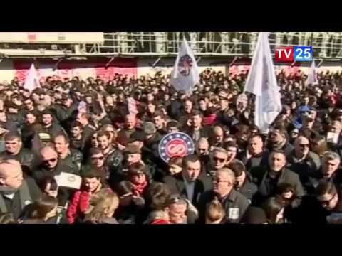 აქცია სამაუწყებლო კომპანია ”რუსთავი 2”-ის მხარდასაჭერად