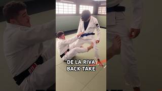 BJJ Back Take From De La Riva Guard