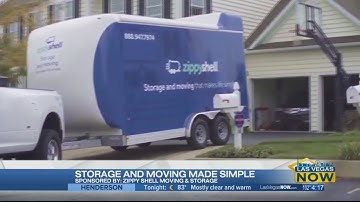 Storage and moving made simple with Zippy Shell