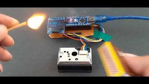 How to Interface Sharp GP2Y1014AU0F Sensor with Arduino to build Air Quality Analyser
