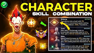 Best Character Combination In Free Fire Cs Rank Best Character -Br Rank Character Combination 2024