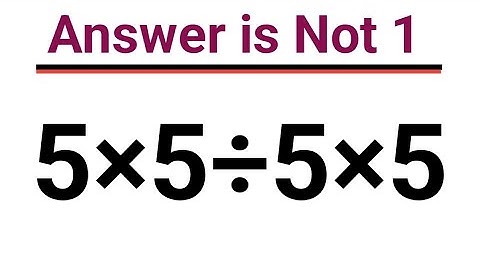 Try Solving This Tricky Math Expression!