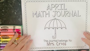 April Math Journals: Part 1