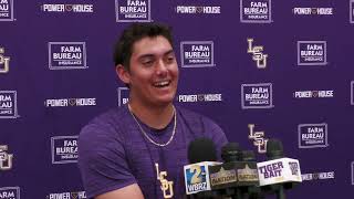 LSU pitcher Gage Jump Ole Miss week interview