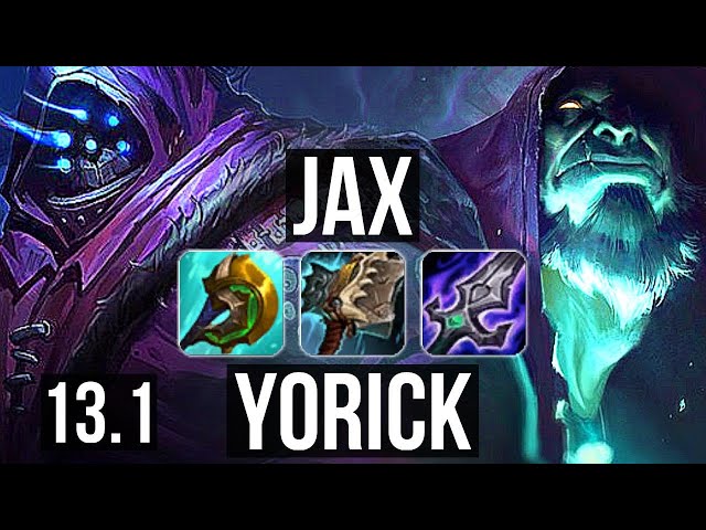 COMO NÃO DEIXAR YORICK JOGAR - JAX TOP 1V5 RANQUEADA 