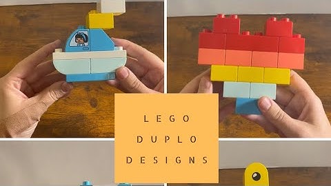 LEGO Duplo Block Designs ideas for kids