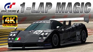 1-Lap Magic: Pagani Showdown - Gran Turismo 4, 4K60, PCSX2