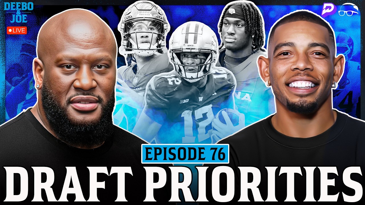 Steelers to target WR in draft, Marvin Harrison Jr. to Browns? + Texans backing Stroud | Deebo & Joe