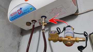 Hướng dẫn lắp máy bơm tăng áp cho bình tắm nóng lạnh chuẩn nhất nước khỏe gấp 4 - 5 lần