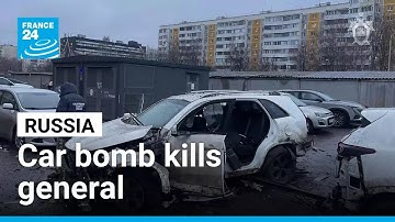 Russian general killed in bomb attack in a suspected Ukraine intelligence services operation