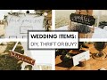 Wedding Items: DIY, THRIFT or BUY?