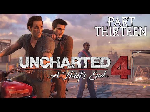 Escaping  The Death ( Uncharted 4 : A Thief's End ) Walkthrough Gameplay Part 13