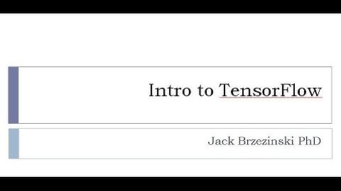 Introduction To TensorFlow. Part 1.