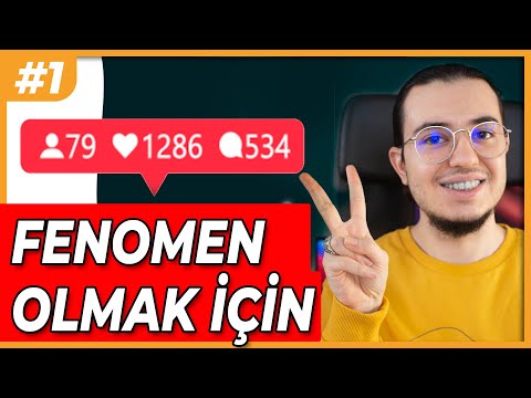 INSTAGRAM FENOMEN NASIL OLUNUR? (Bölüm - 1) Sosyal Medya Geliştirme