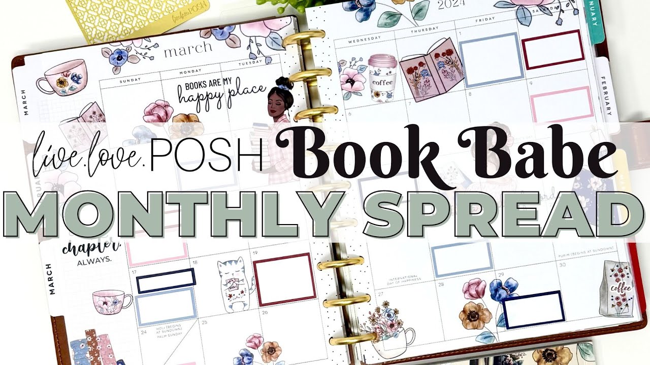 PLAN WITH ME CLASSIC HAPPY PLANNER MONTHLY SPREAD BOOK BABE LUXE plan-with-me-classic-happy-planner-monthly-spread-book-babe-luxe