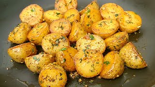 Butter Garlic Potato  | Butter garlic potato fry |Quick and Easy Butter Garlic Potatoes recipe