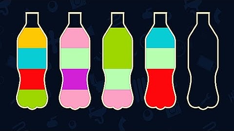 Water Color Sort Puzzel-Color Sorting Gameplay android gameplay ios level (4-10)