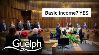 City of Guelph Council votes YES on Basic Income