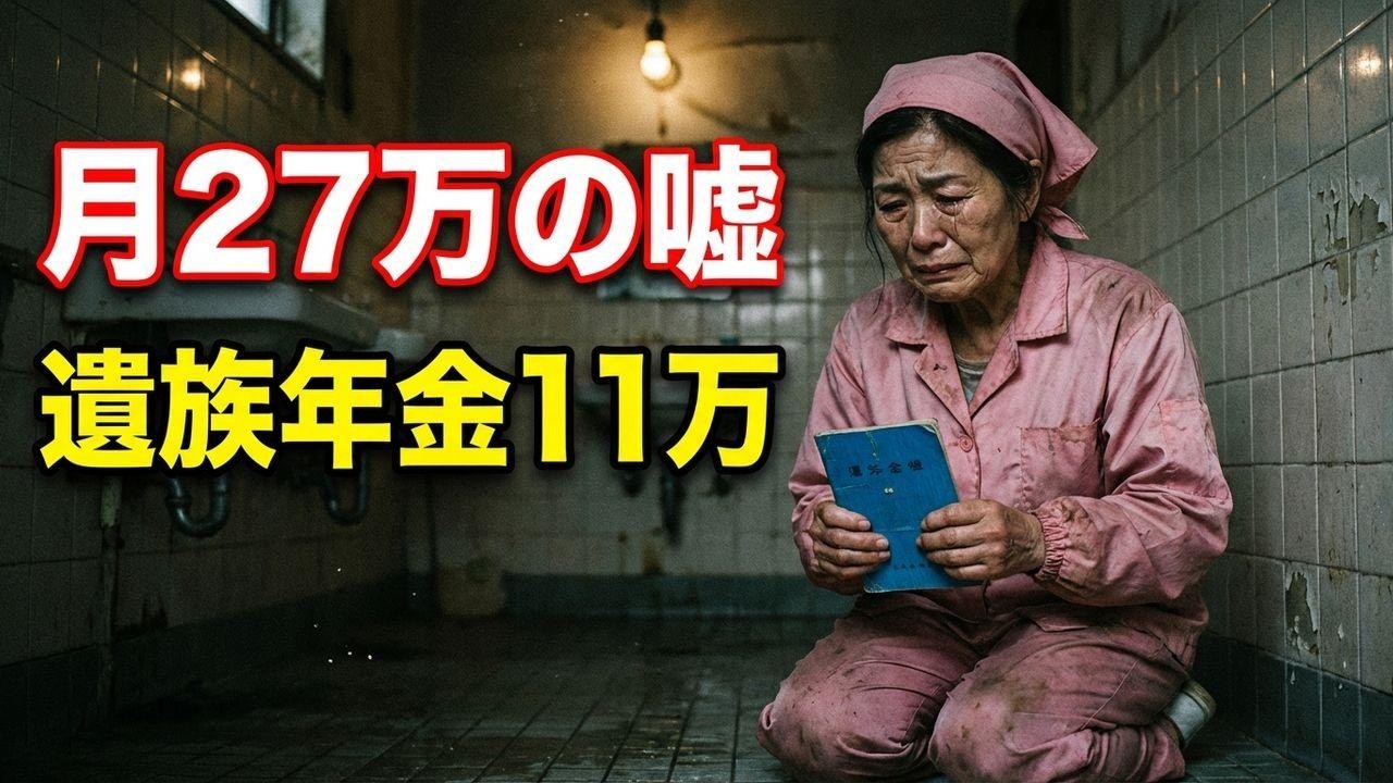 「月27万で安泰」の嘘…夫急死で遺族年金11万の絶望。69歳妻が堕ちた地獄