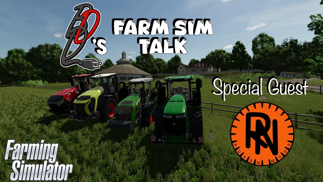 Farm Sim Talk | Special Guest: RossN Mods | Farming Simulator 25 | 1/16/2026