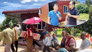 ពិធីឡេីងផ្ទះក្មួយចំរេីន By Pou Vot