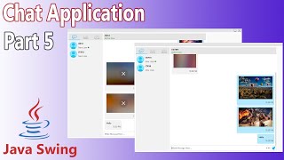Java - Chat Application ( Part 5 ) screenshot 4