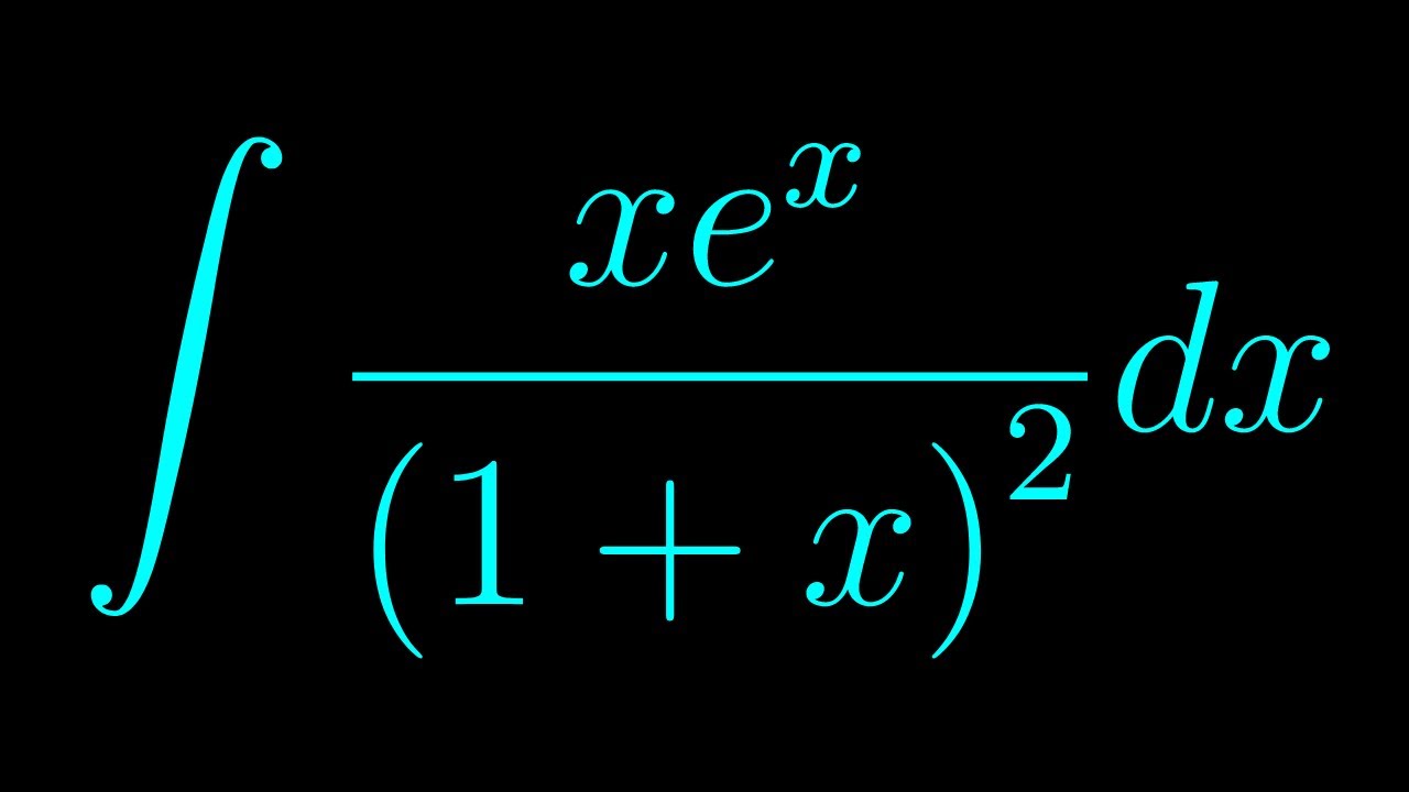 A Nice Integral Problem Integral Of xe x 1 x 2 YouTube a-nice-integral-problem-integral-of-xe-x-1-x-2-youtube
