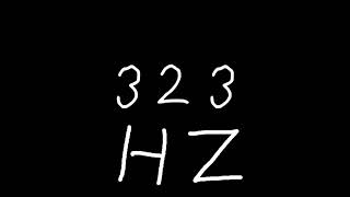 323 hz