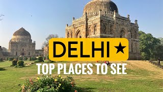 TOP 15 PLACES TO VISIT IN DELHI | DELHI TOURIST PLACES