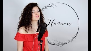 Video thumbnail of "Human - Christina Perri || cover by Kristýna Krčmová"