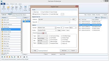 FileCenter Tutorial - Scanning Part 2, Adding Pages to Existing Documents