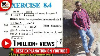 CBSE CLASS 10 MATHS EXERCISE 8.4 NCERT SOLUTION | CHAPTER 8 | INTRODUCTION OF TRIGONOMETRY