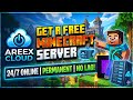 Best Free + Paid Minecraft Hosting 24/7  [India Location] - AreexCloud 