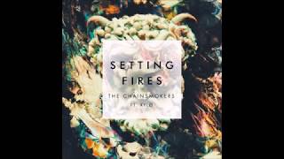 Video thumbnail of "The Chainsmokers Ft. XYLØ - Setting Fires (Official REAL Instrumental)"
