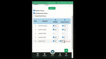 Exam Mark Entry Using Mobile Apps