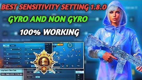 BEST SENSITIVITY SETTING 1.8.0 GYRO AND NON GYRO 100% WORKING.