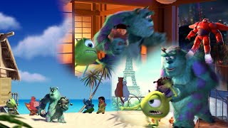 Monsters, Inc. doors lead to other Disney films / Disney Crossover