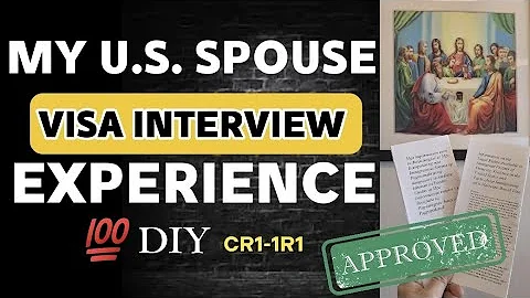 US Spouse Visa Interview 2024 – My CR1-IR1 Visa Experience & Tips for Success! 🇺🇸#usvisainterview