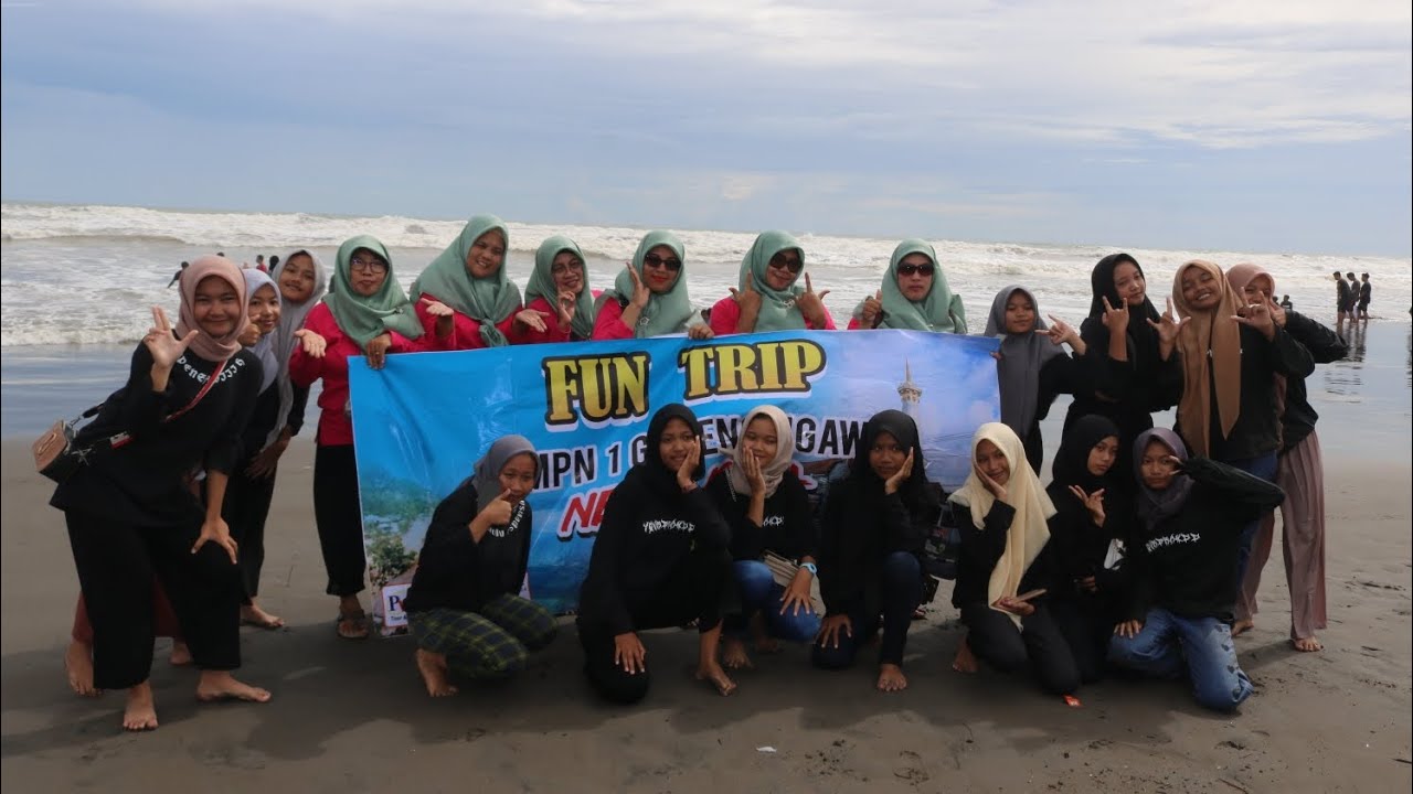 Fun trip dan study tour SMP Negeri 1 Geneng Ngawi ke Yogyakarta  16 Februari 2023