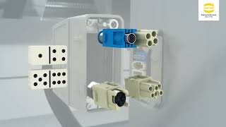 Han Modular® Domino Modules - The next level of modular industrial connectors