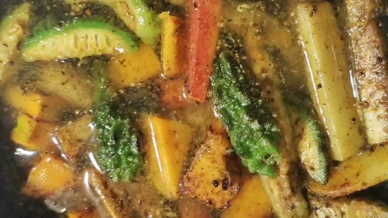 A healthy meal #testy#mourola macher sukto